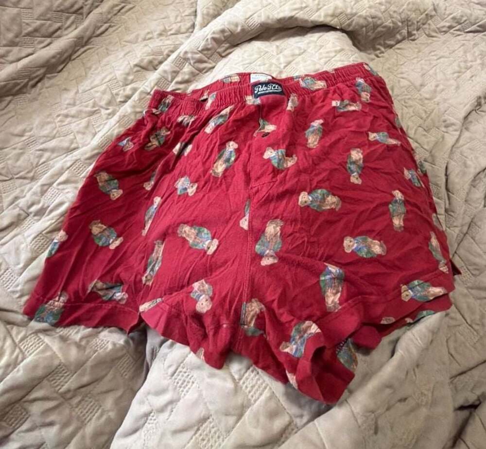 Polo Ralph Lauren Red Polo Bear Classic Fit Boxer Shorts